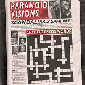 Paranoid Visions - Cryptic cross words - CD